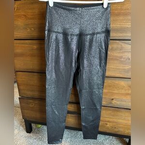 Beyond Yoga Sparkling Black Leggings